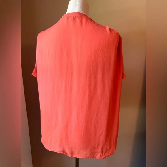 La Fee Verte 100% silk top - Picture 2 of 3